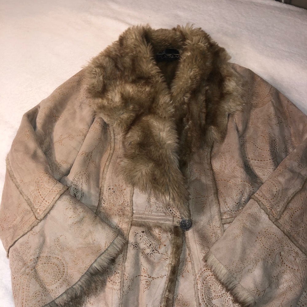 Beautiful faux fur jacket